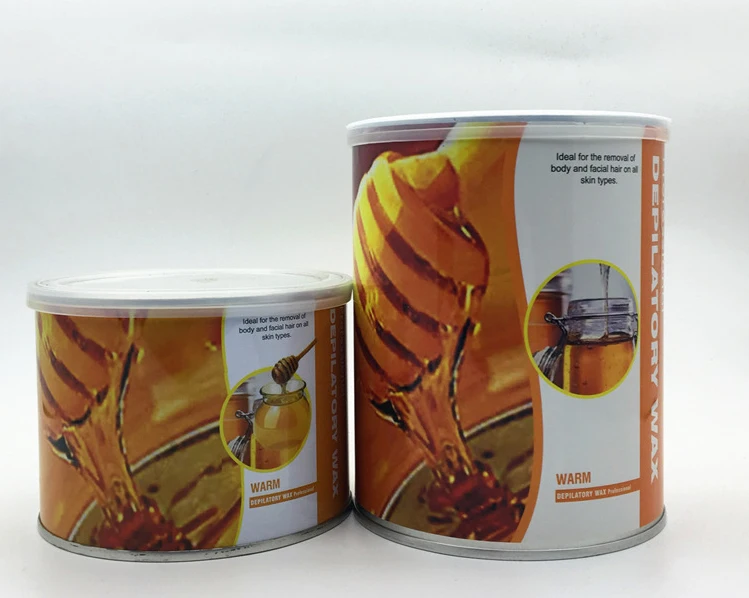 Aloe 400g Hair Removal liposoluble Wax Depilatory Canned Soft Cream Wax warm wax