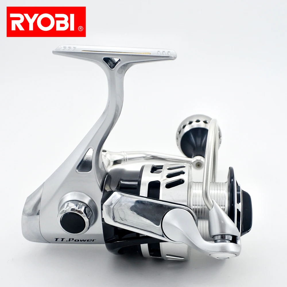 Рыболовная лодка RYOBI TT POWER для морской рыбалки, металлические спиннинговые Катушки