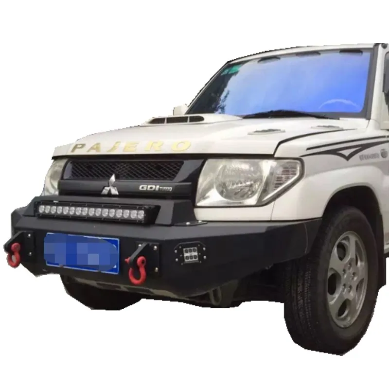 Top Long Led Light Brackets New Type Front Bumper For Pajero IO