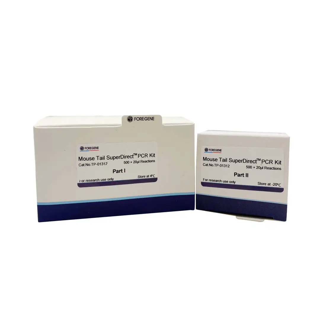 High DNA extraction yield Mouse Tail Direct PCR Kits for mouse direct PCR perform room temperature lysis