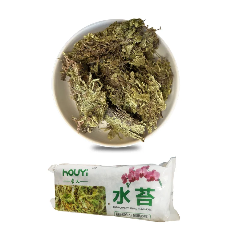 Butterfly Orchid Climbing Pet Dendrobium Plants Organic Fertilizer Nutritious Soil Dry Moss Orchid Cultivation Water Moss