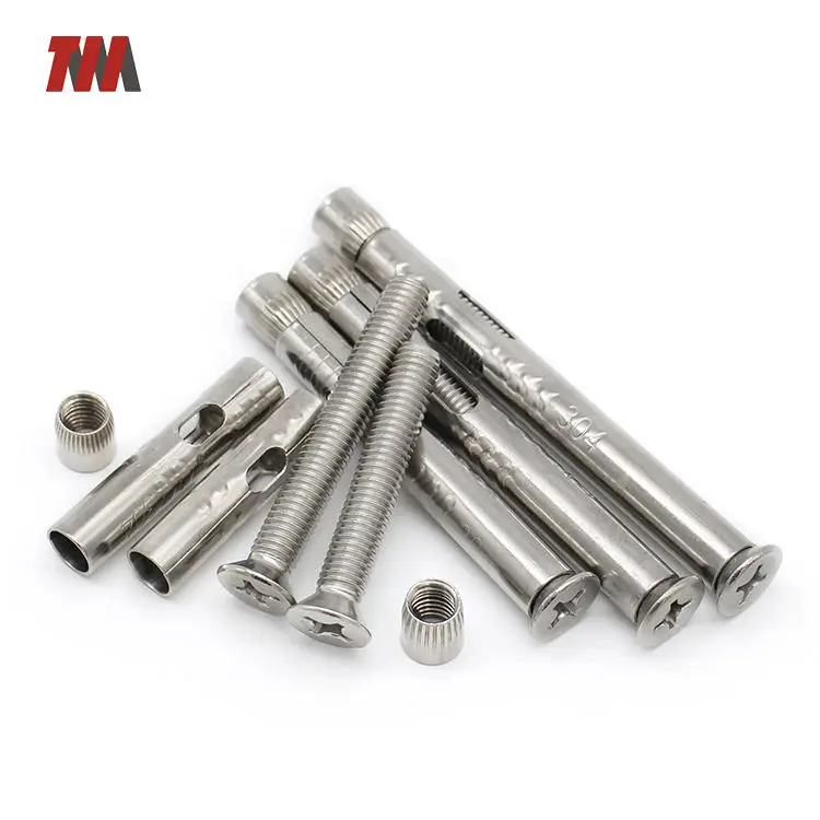 Stainless Steel Galvanized Custom Diameter M10 M16 M24 Expansion Wedge Anchor Bolt For Concrete Expansion Anchor Bolts