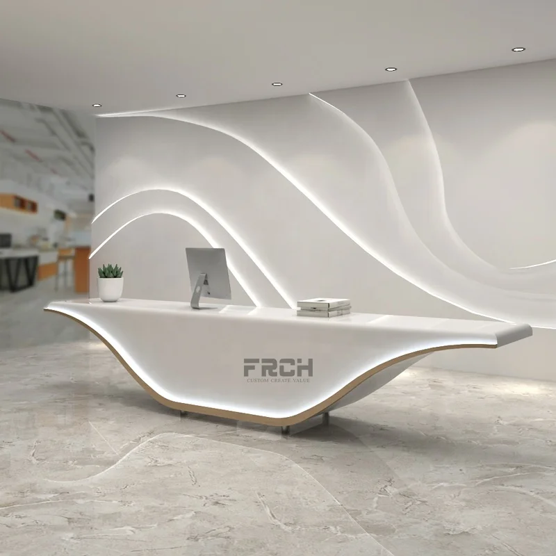 Индивидуальная высококачественная медицинская стойка для приема кожи современный белый салон красоты