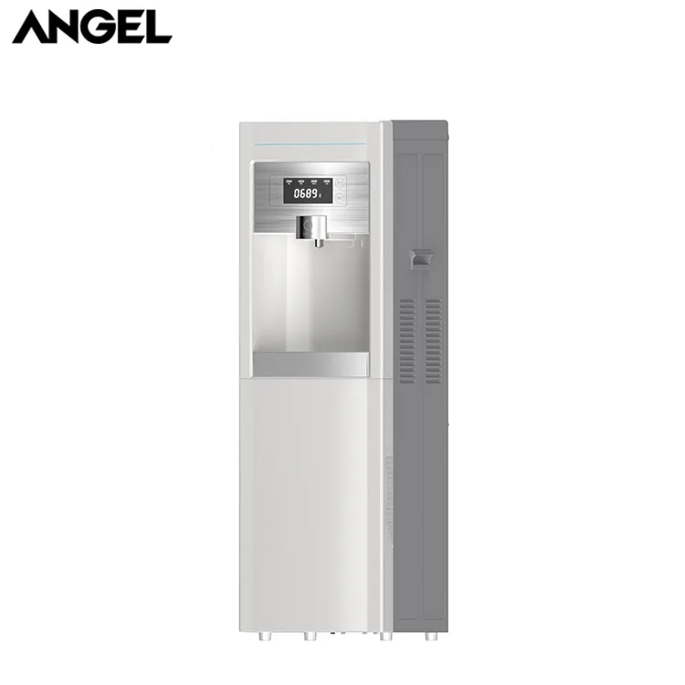 
ANGEL 2021 Home Hotel PP+AC+RO+AC+UV Filter Drinking Water Filter Guarantee end-point water quality safety RO Water Dispenser 