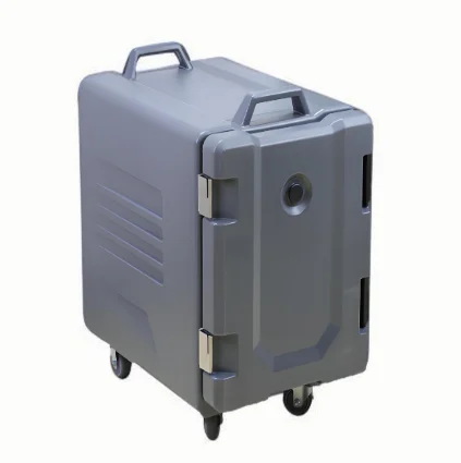 Commercial Food Transport Container Keep Warm Cabinet Insulated Food Warmer With Wheels