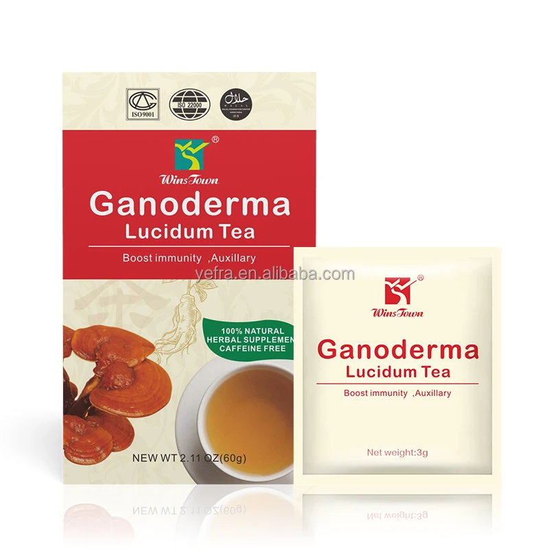 Ganoderma Lucidum чайный тонизирующий Успокаивающий чай для сна травяной Восточный волшебный питательный растительный сладкий 100% Натуральный Чай ganoderma