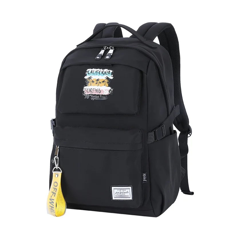 
2021 new version of the Japanese and Korean version of the canvas schoolbag Travel Leisure Backpack Camping and Hiking 