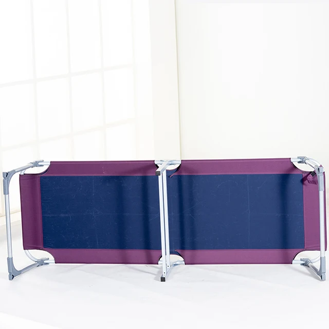 
China Manufacturer Single Medical Manual Bunk Hospital Folding Metal Beds Price Mobile foldable bed 