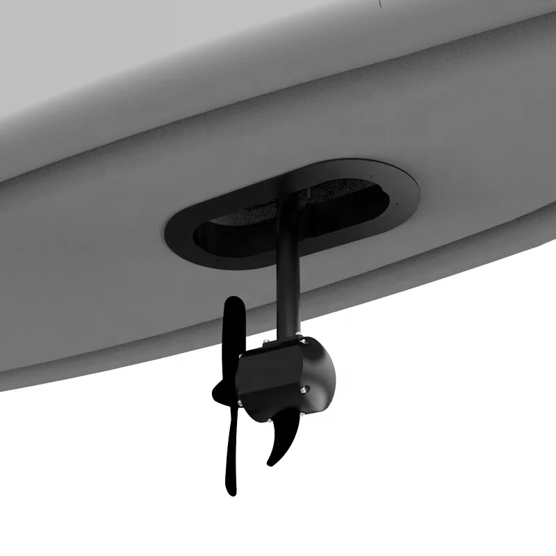 420cm foot Pedal driven fishing Drop Stitch air canoe rowing boat Inflatable Kayak