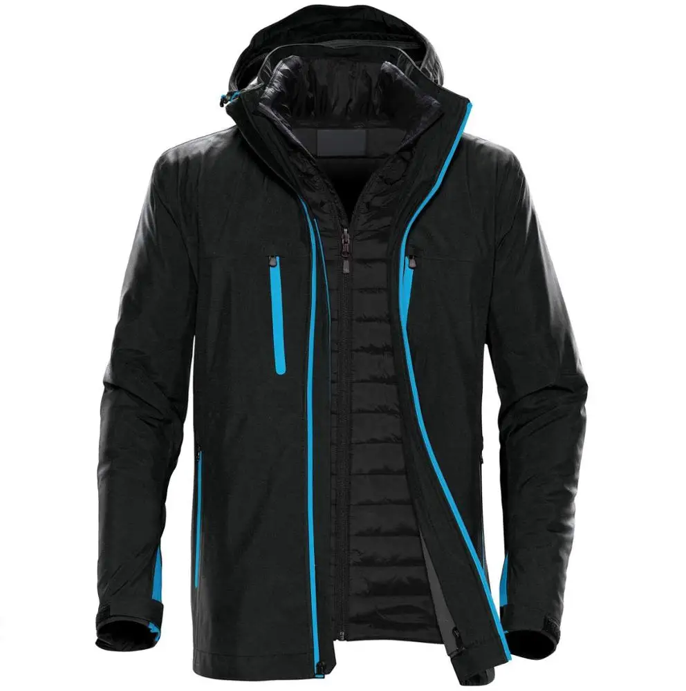 3 in 1 waterproof jacket Man Wear Clothing Wholesale crane design customized ski snowboard jacket ski snow wear ski jackets men