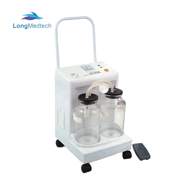 Electric Phlegm Suction Unit Portable Sputum Aspirator Surgical Suction Machine with Low Price Yuwell 7E-C