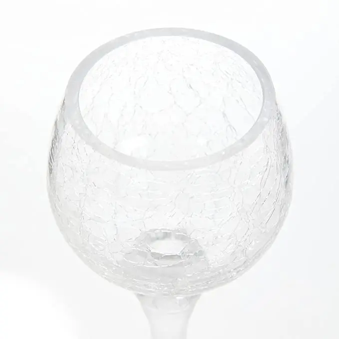 
Оптовая торговля ремесло стеклянная свеча банка на заказ прозрачный хрустальный чайный свет подсвечник украшение дома 