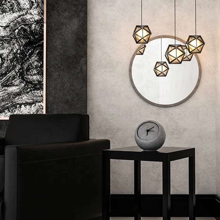 Vintage Concrete Table Desk Clock Travel Cement Clock No Ticking Xmas Gift