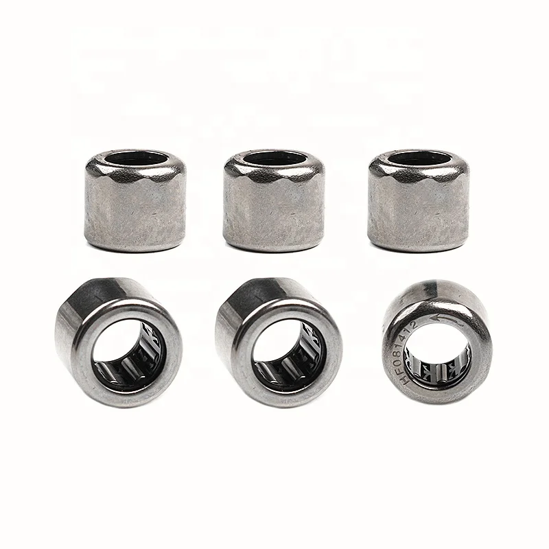 HF 8x14x12mm Micio Outer Ring Octagon/Hexagonal / Smooth/Knurled HF081412 One Way Needle Roller Bearing For Tool Hardware Parts