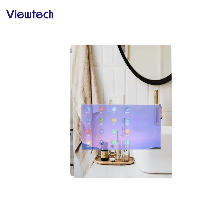 Smart fitness mirror sports fitness mirror digital signage and display kiosk advertising player screen Android LCD mirror