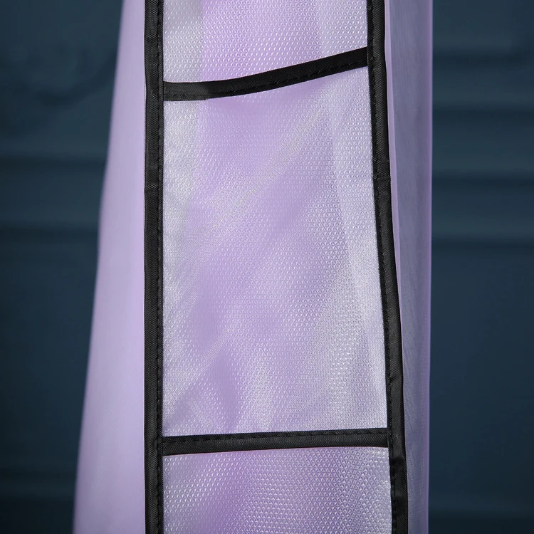 Индивидуальные женские сумки для платьев, складные Упаковочные сумки, пластиковые длинные сумки для платьев