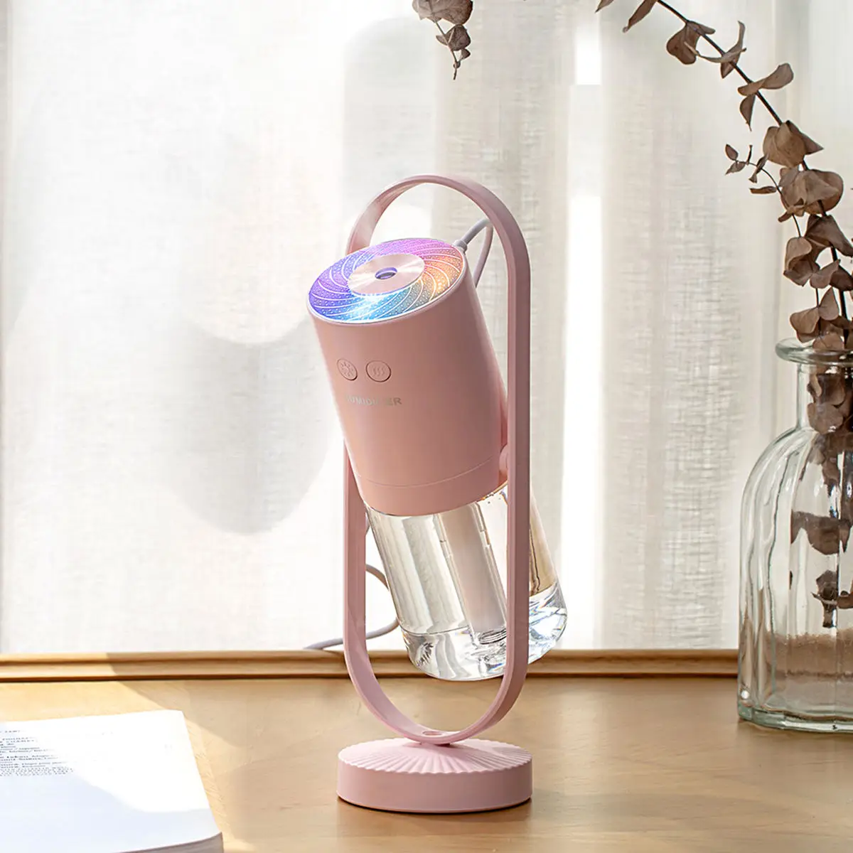 High Quality Portable Office Humidifier Spray Light Portable Humidifier Sprays 8h Work Time Light Weight