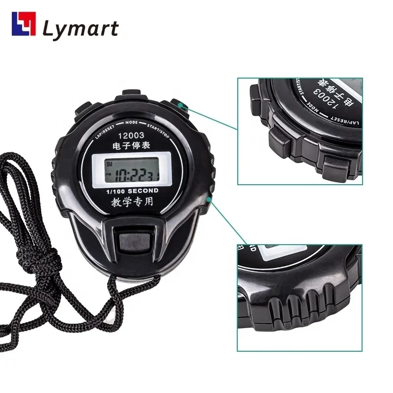 electronic Gym timer Hot sell cheap smart digital stopwatch