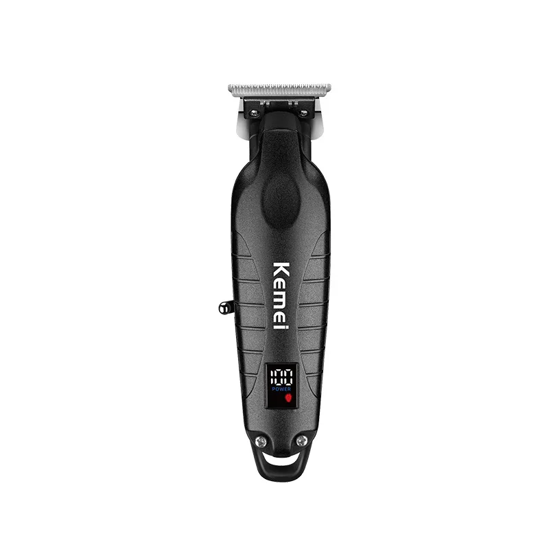 KM-2293 Professional Hair Beard Trimmer Upgrade of KM2299 with LED Electric Razor Shaver for Men Usb Hotel