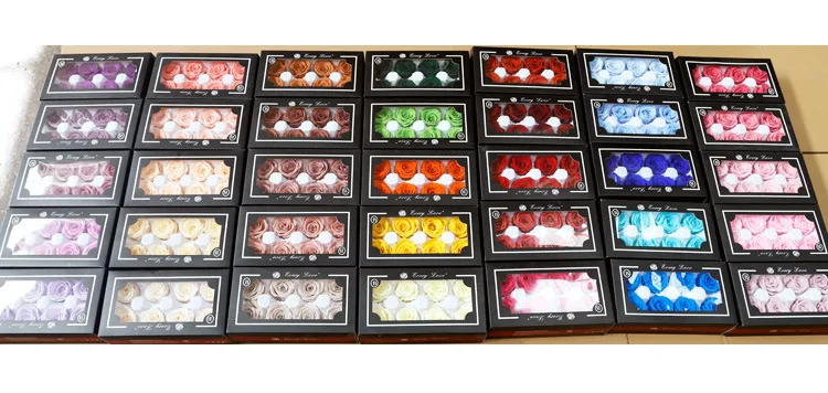 B Grade 3-4 cm eternal flower roses preserved fresh rose head the immortal flower, the little prince of acre