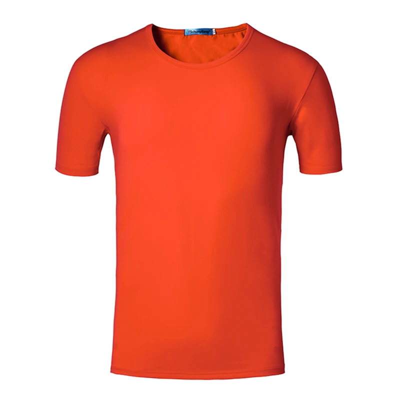 200 grams 95%Cotton 5%Spandex Wholesale Cheap Plain Men T Shirts Custom Printing