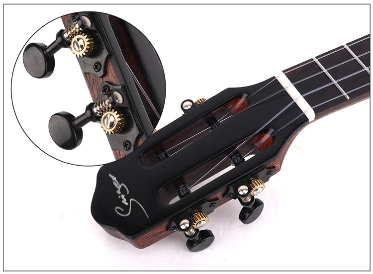 Factory direct Wholesale smiger brand ukulele guitar best all soild wood tenor ukeleles for beginners