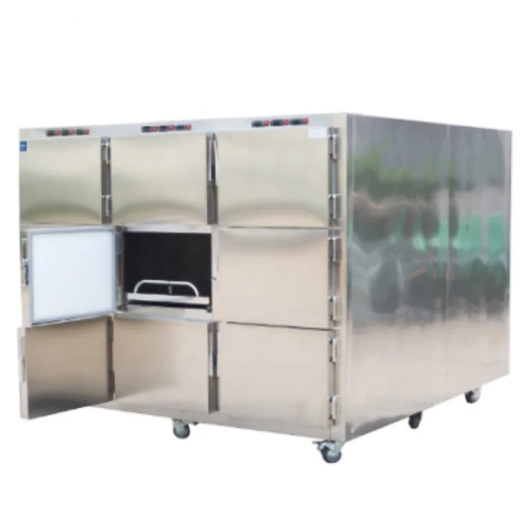 KLIT Funeral room 2 3 4 6 door freezer mortuary refrigerator supplier