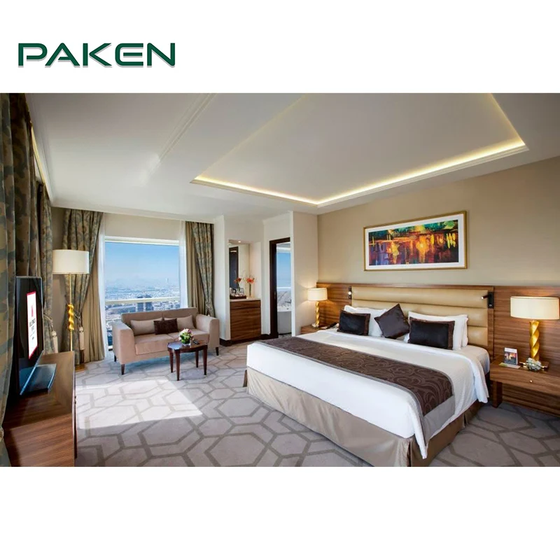 Guangdong Wholesale Hospitality Room King Bed Bedroom Sets Cheap Price Used Hotel Furniture For Sale