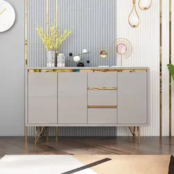 Modern Living Room Hallway Dining Furniture Wooden Storage Cabinet Buffet Sideboard