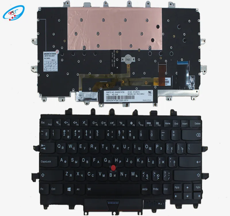 Spanish keyboard for Lenovo Thinkpad Carbon X1 Gen 4 4th 2016 SP   laptop Keyboard black
