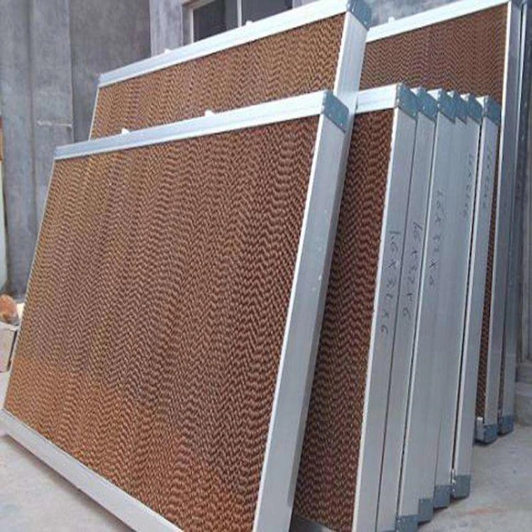 Kraft paper made cooling pad or wet curtain for chicken farm