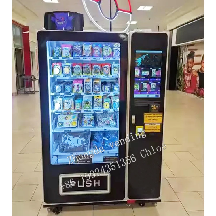 Wholesale Self-service Automatic Customized Vending Machine Elevator Trading Card Vending Machine for Poke Mon