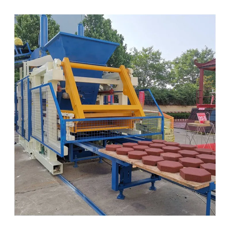 Brick Making Machinery Concrete QT10-15  Block Moulding Machine  Concrete Block Machine Price
