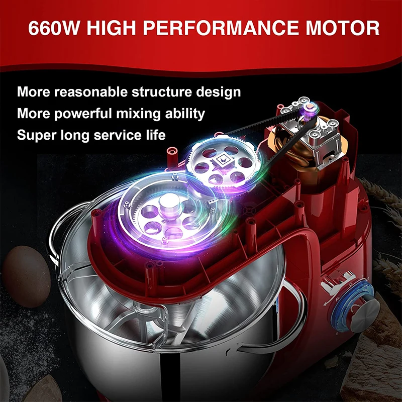 OEM/ODM Factory Wholesale Kitchenaid Artisan Beater Electric Home Dough Mixture Food Mixer Kitchen Stand Mixer