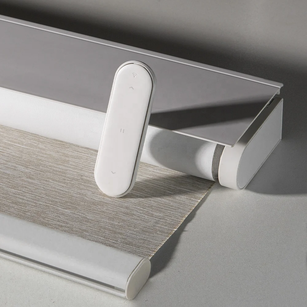 Smart Motorized Roller Blind Wifi App Control Automatic Roller Door Electric Blinds For Living Room Tenda A Rullo Motorizzata