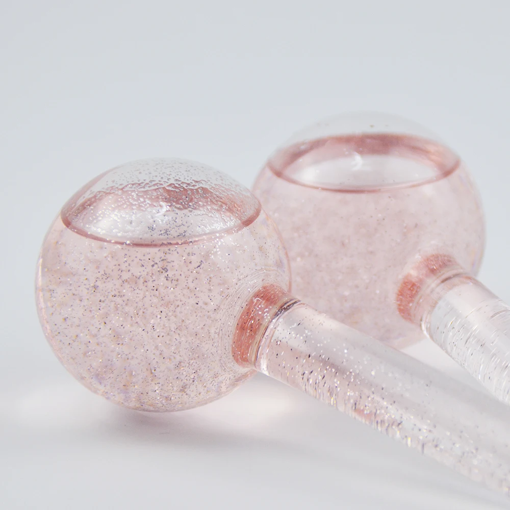 skin care cold therapy Facial massage roller customize private logo cooling ice globes for face