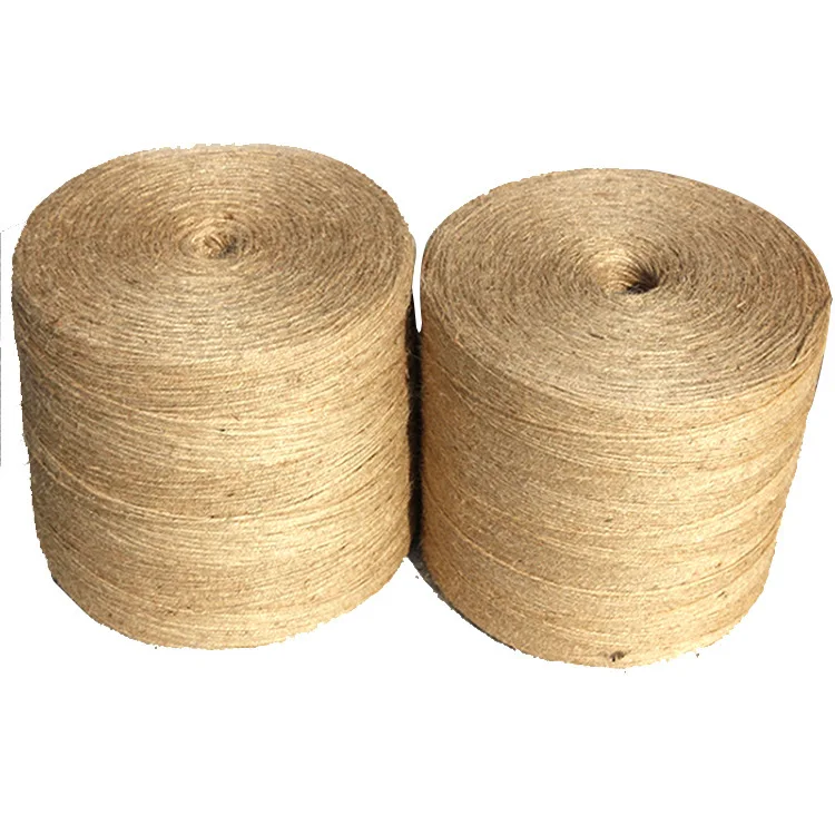 
1 2 3mm 1 3 PLY DIY craft packaging rope jute yarn twist hemp rope Jute twine 