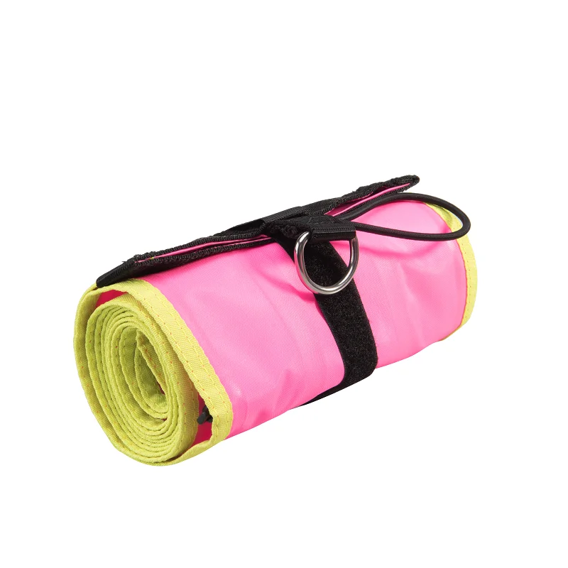 High flashlight visibility reflective band dive below marine life swim fishing freedive buoy (SMB) diving buoy