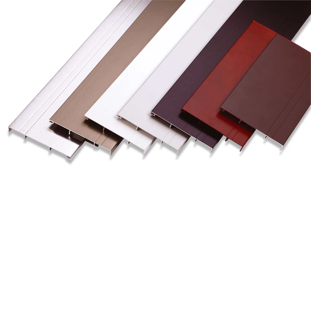 Fire Resistant Aluminium Floor Skirting Board Laminate Skirting Skirting Board Profile