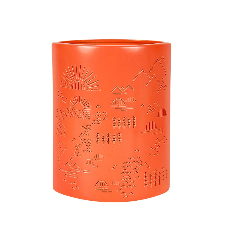 Home Decoration Red Color Table Lamp Light Wedding Decor Classic Style Bedside Lamp Home Deco