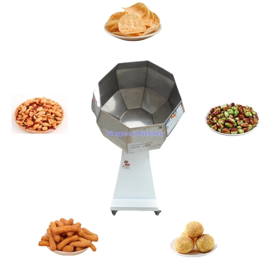 food seasoning machine flavoring machine corn flour cheese flavoring snack food machine flavoring and coating machine for cereal