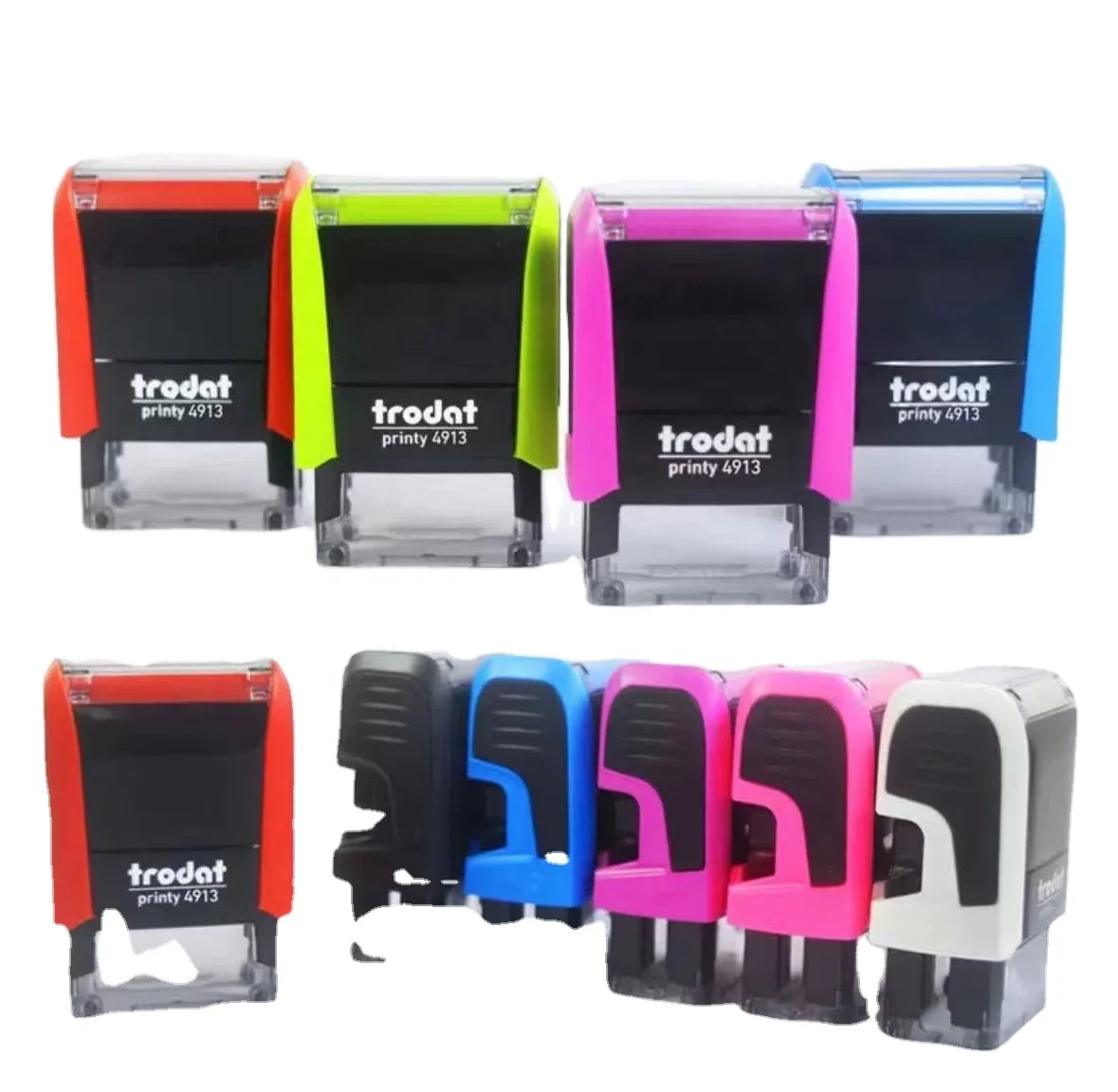 good quality trodat 4913 wholesale trodat self-inking stamps office rubber stamp rubber for 58*22mm