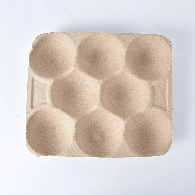 Producing fruit and vegetable pulp trays for packaging fixed fruits degradable corrugated paper fruit and vegetable pulp trays