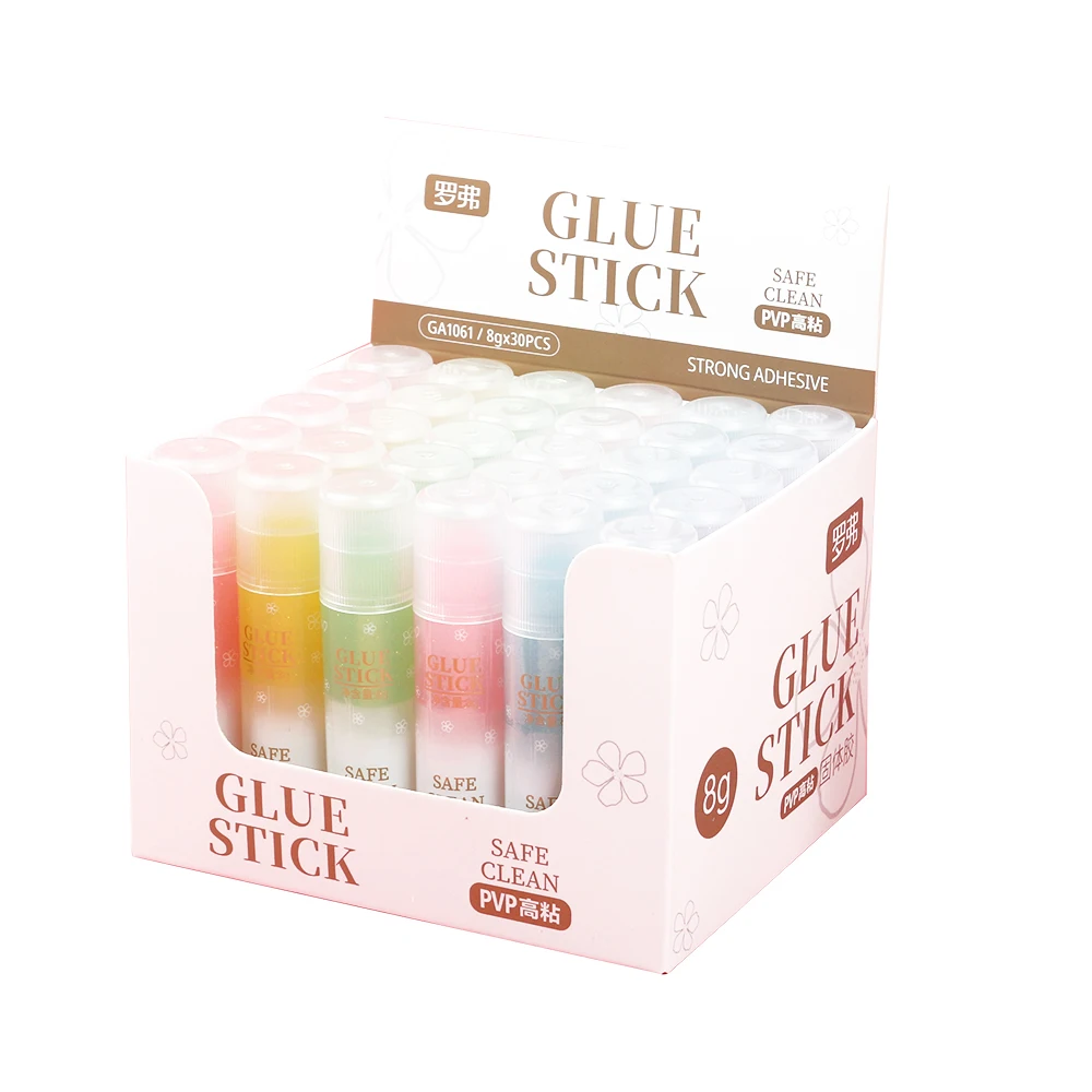 Hot Selling Non-toxic Acid-free Solvent-free kids school 36g PVP Solid Glue Stick