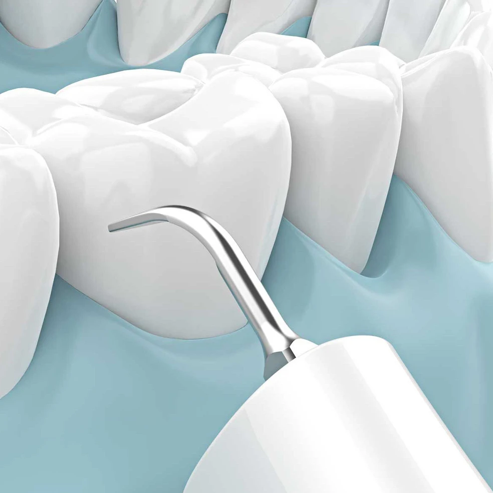 2022 Teeth Dental Scaler New Model Wifi IPX6 Visual Ultrasonic Electric Tooth Dental Calculus Remover with Camera Rainbow