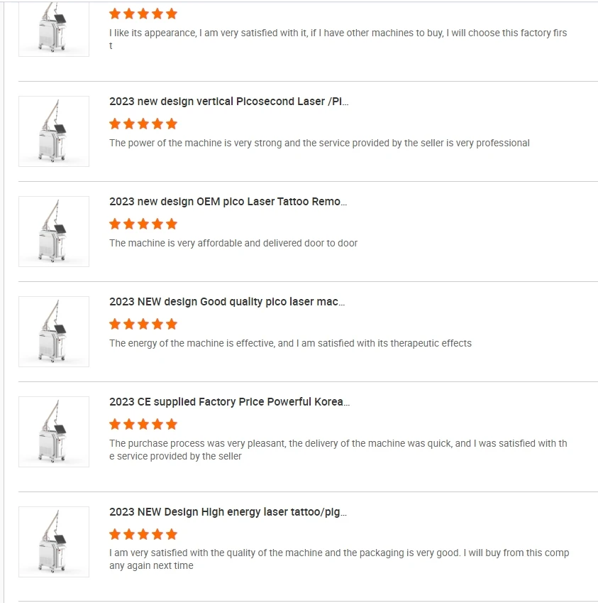 Best Effect!!! 2023 CE approved Pico Laser Tattoo Removal Machine 755 nm Tattoo Removal Diode Laser Pico Korea Picosecond Laser