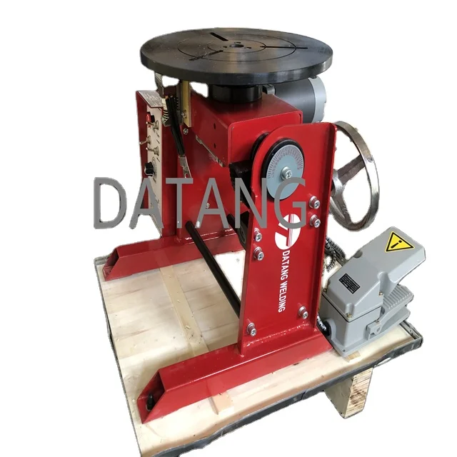 Automatic 30kg Welding Positioner New PLC Controlled Welding Rotator