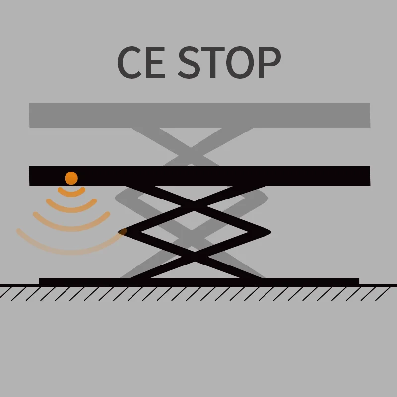 Low Rise Removable Small Car Hydraulic Lift Auto Scissor Table Portable Scissors Lift For Sale
