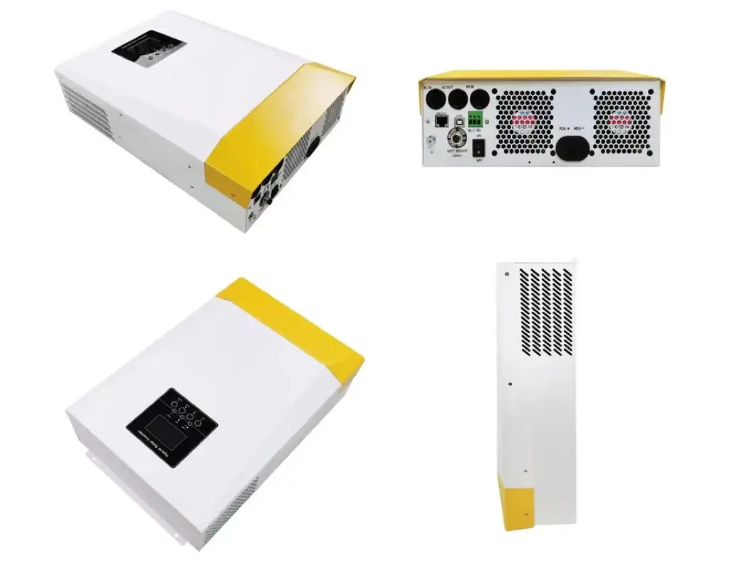 3KW 220VAC on grid off grid MPPT charge controller 60A pv micro inverter power wall with lithium battery inverter