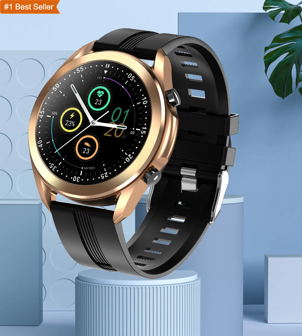 Jumon Wholesale 2022 New Smart Watch DW95 With Calls Voice Assistant Body Temperature Leather Strap Mens Smartwatch